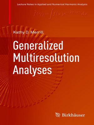 cover image of Generalized Multiresolution Analyses